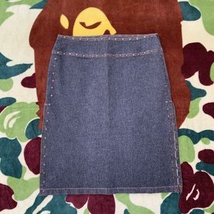 Moschino Denim Skirt